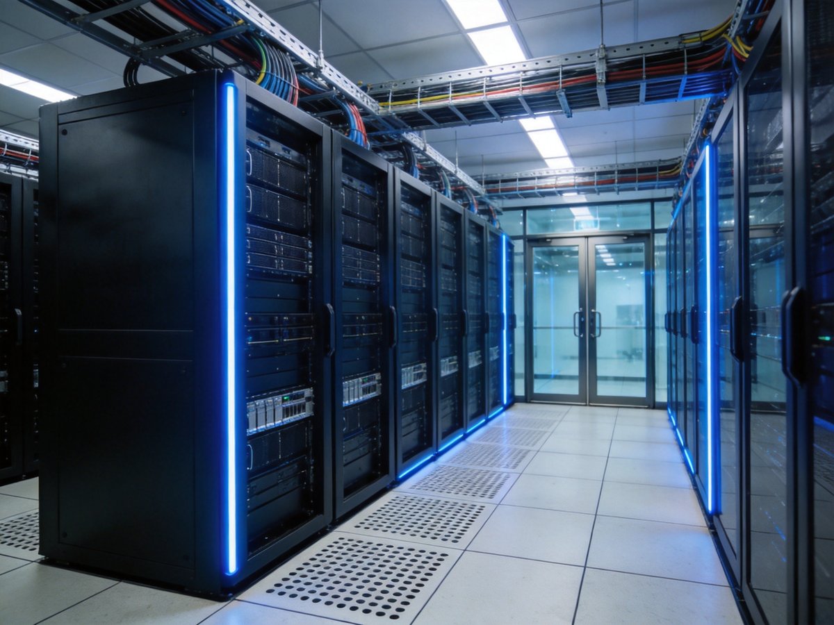 Data center environmental monitoring temperature humidity sensors