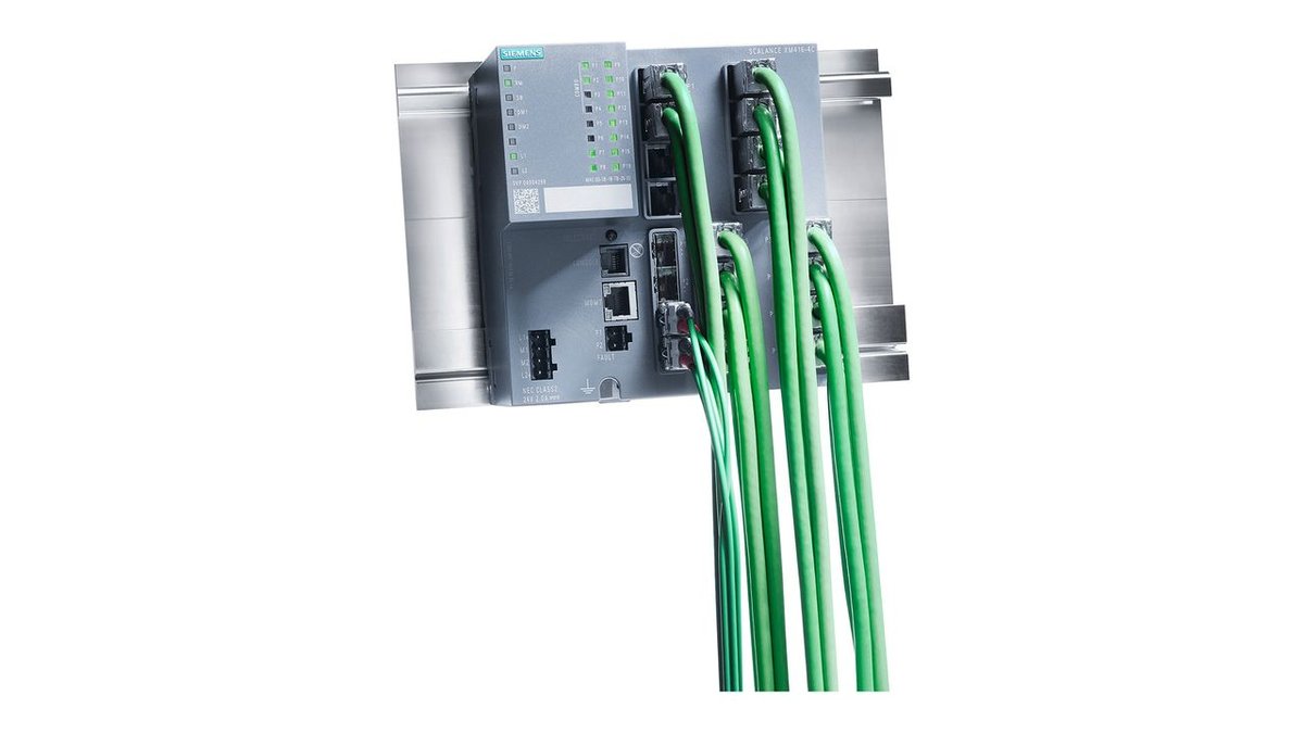 Siemens SCALANCE industrial Ethernet switches XB XC XM X204